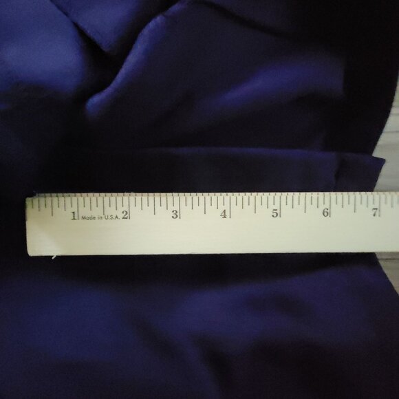 Eileen Fisher Womens Silk Wool Blend Pants M Purple Workwear Lightweight - Picture 11 of 16